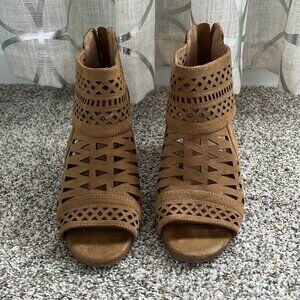 ⭐️Sonoma Open Toe Booties